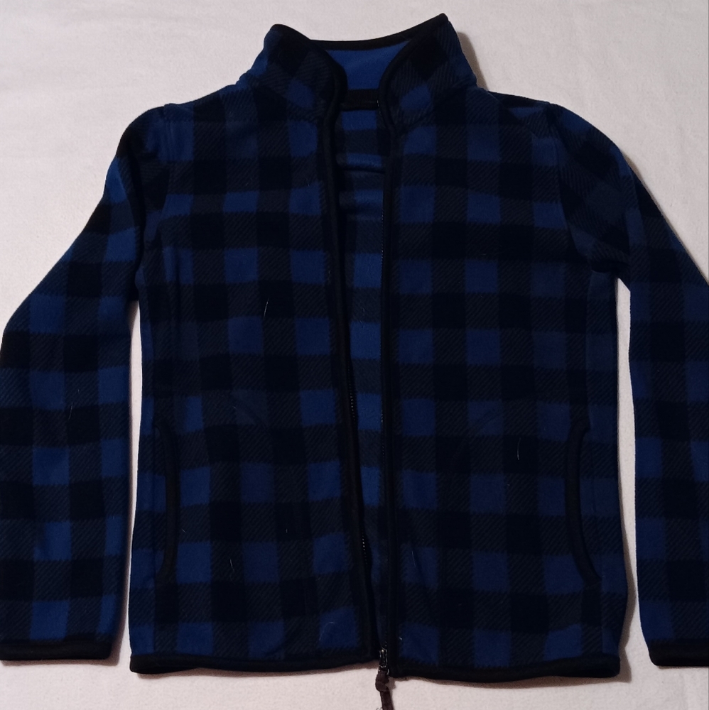 Blue Buffalo Plaid Cotton Jacket